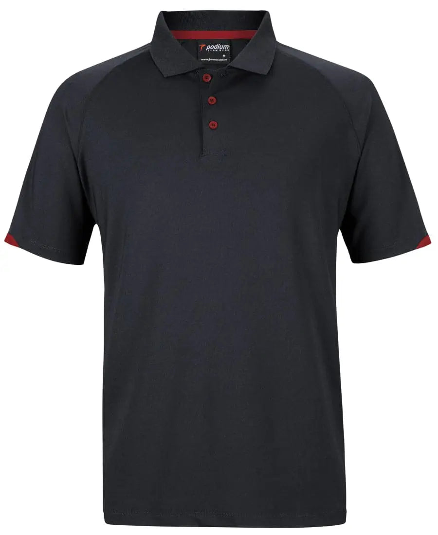 JB'S Podium Contrast Stretch Polo Shirt 7STC Jb's Wear
